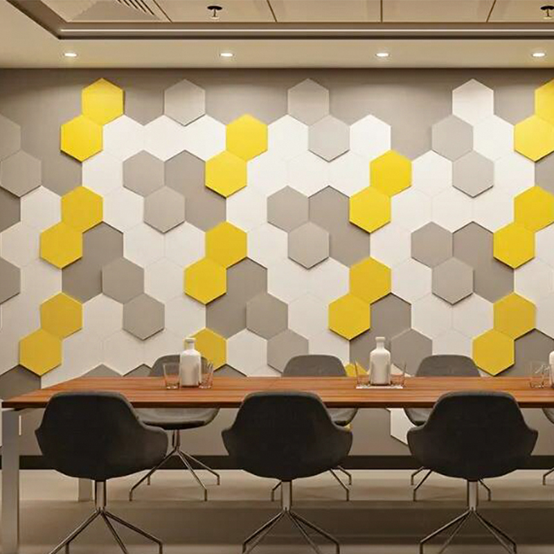 Hexagon 3d Wall Panels 3