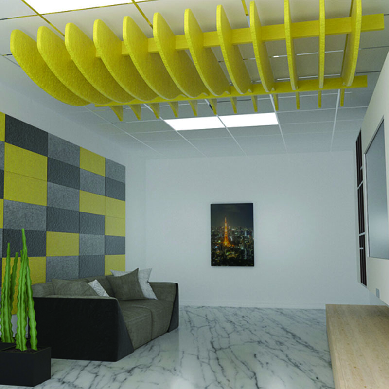 acoustic ceiling baffle 800