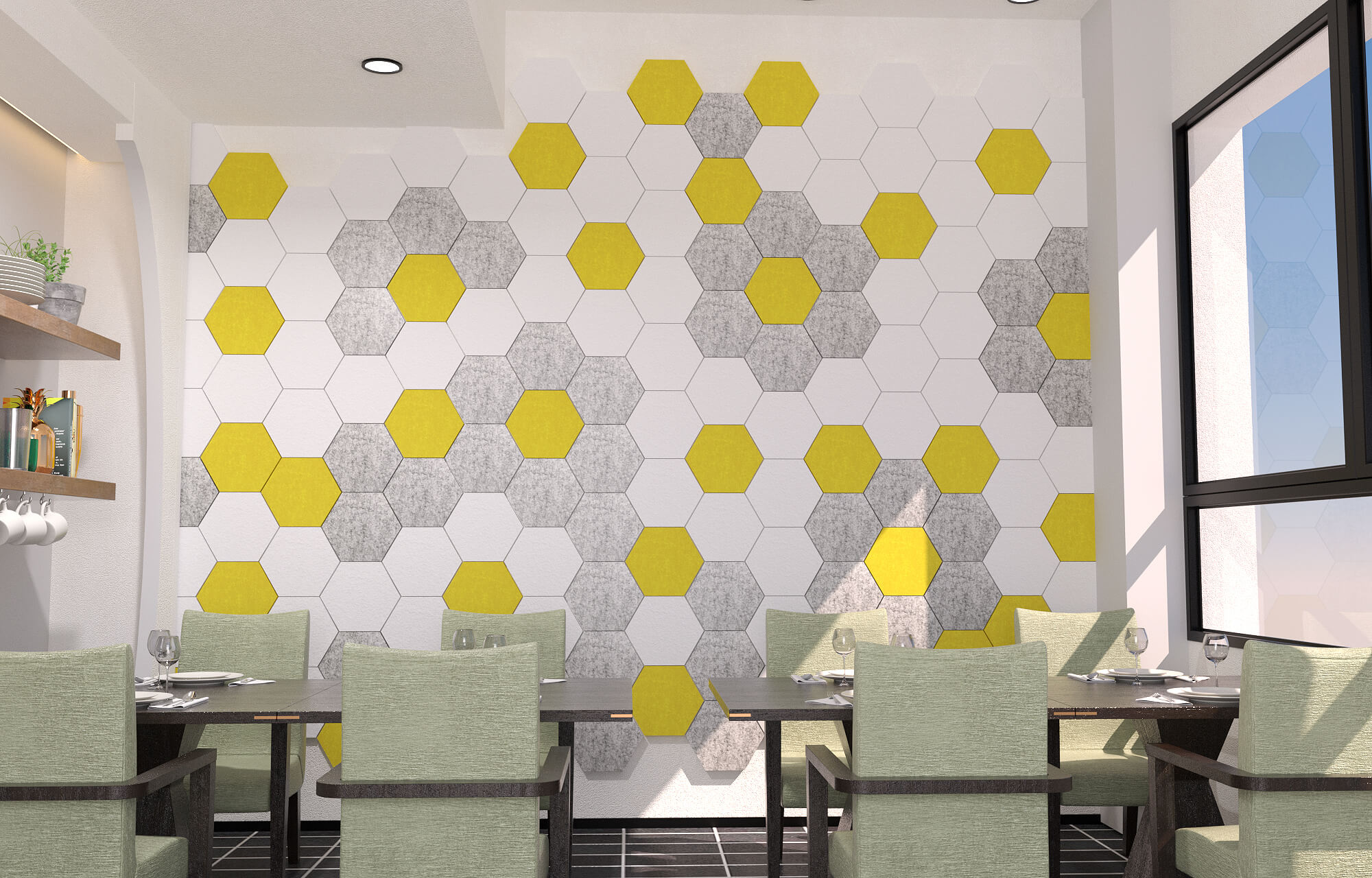 Hexagon Wall Panels product 3